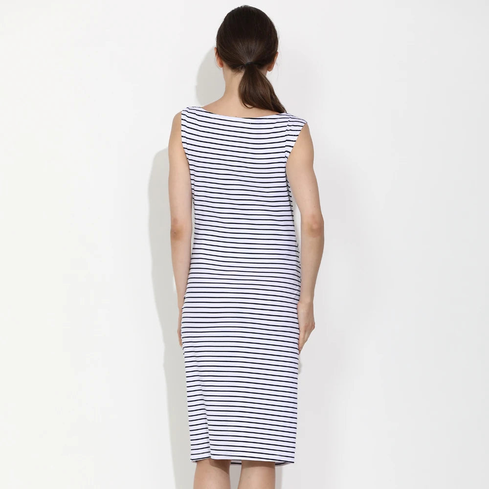 Sleeveless Summer Maternity Dress