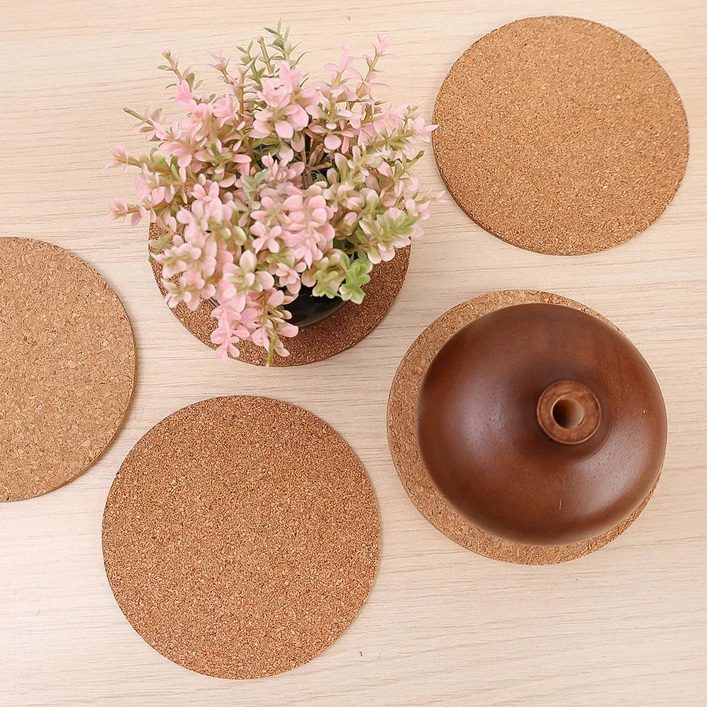 Natural Cork Coasters
