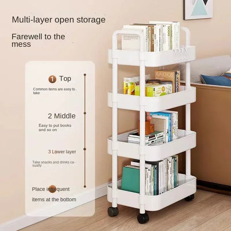 Multi-Level Mobile Storage Rack