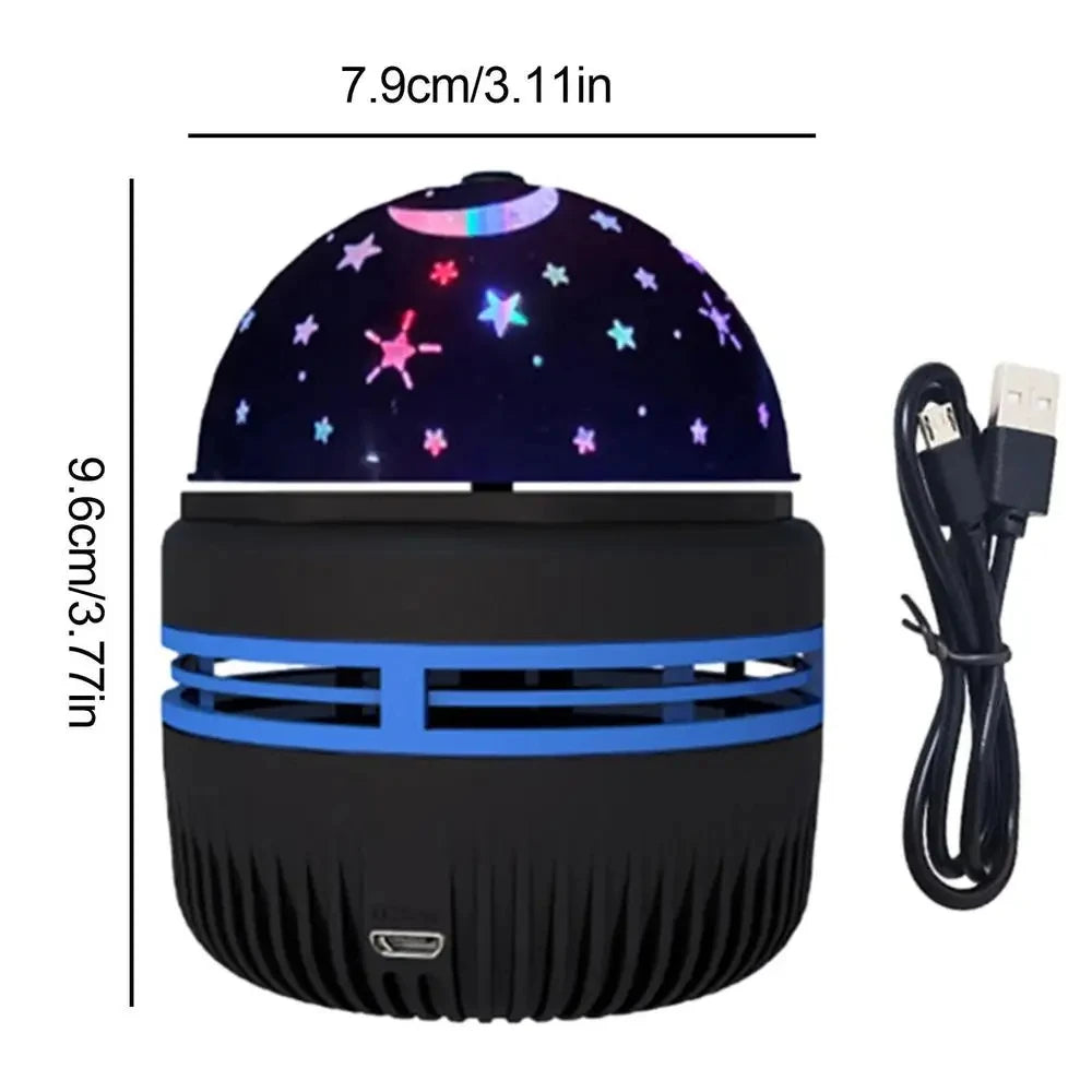 Starry Sky Galaxy Projector Lamp – LED Night Light with Remote