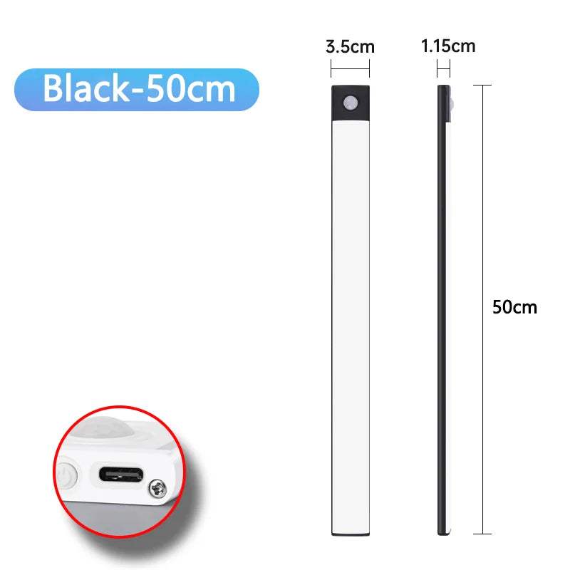 USB Rechargeable Motion Sensor LED Night Light