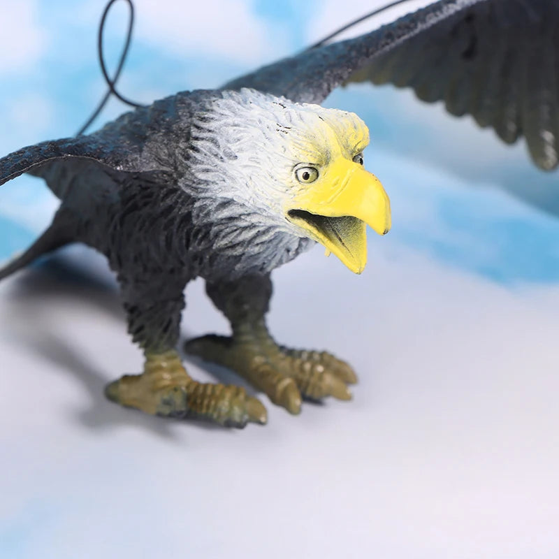 Outdoor Eagle Figurine – Hanging Bird Deterrent Decoy