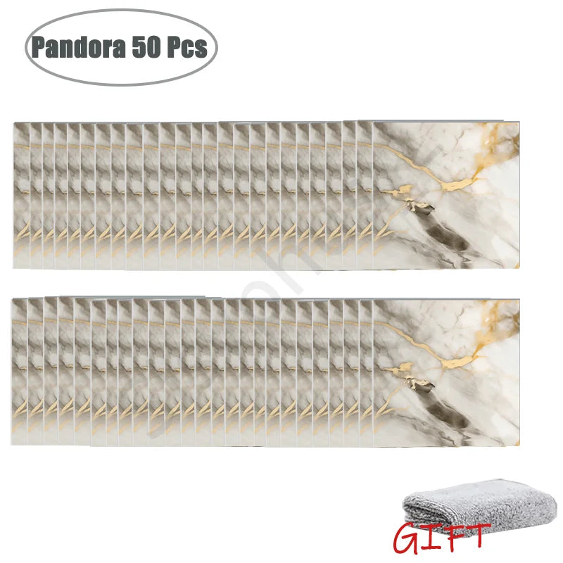 PVC Marble Wall & Floor Stickers