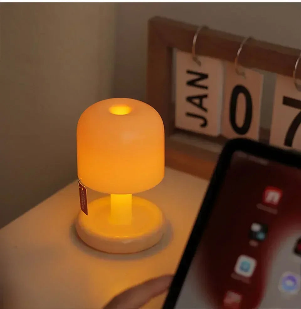 Mini Mushroom LED Night Lamp