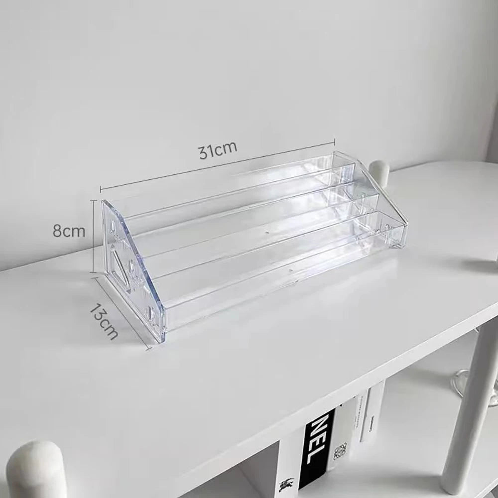Transparent Makeup Organizer Storage Box
