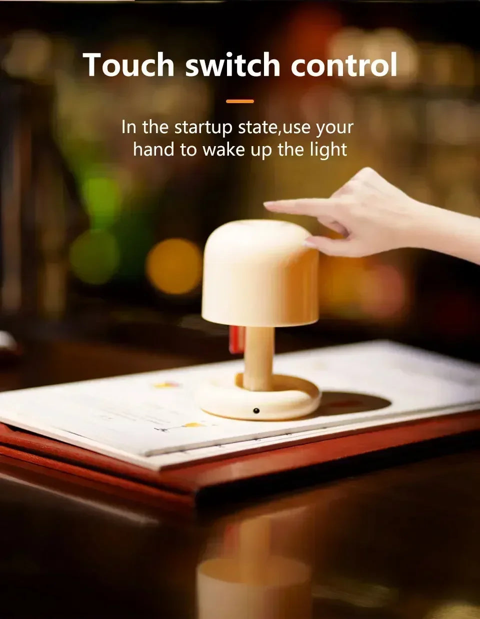 Mini Mushroom LED Night Lamp