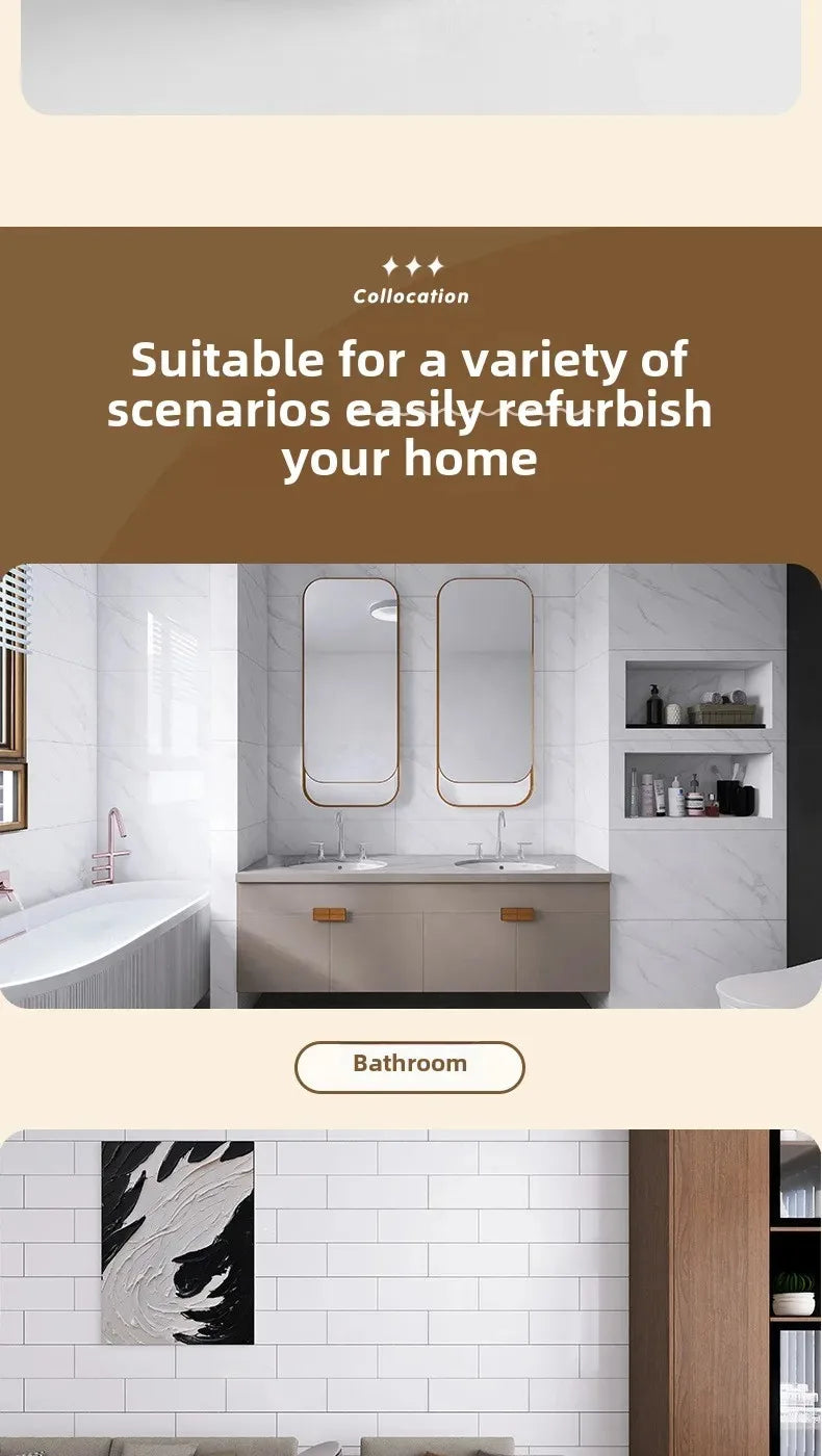 PVC Marble Wall & Floor Stickers
