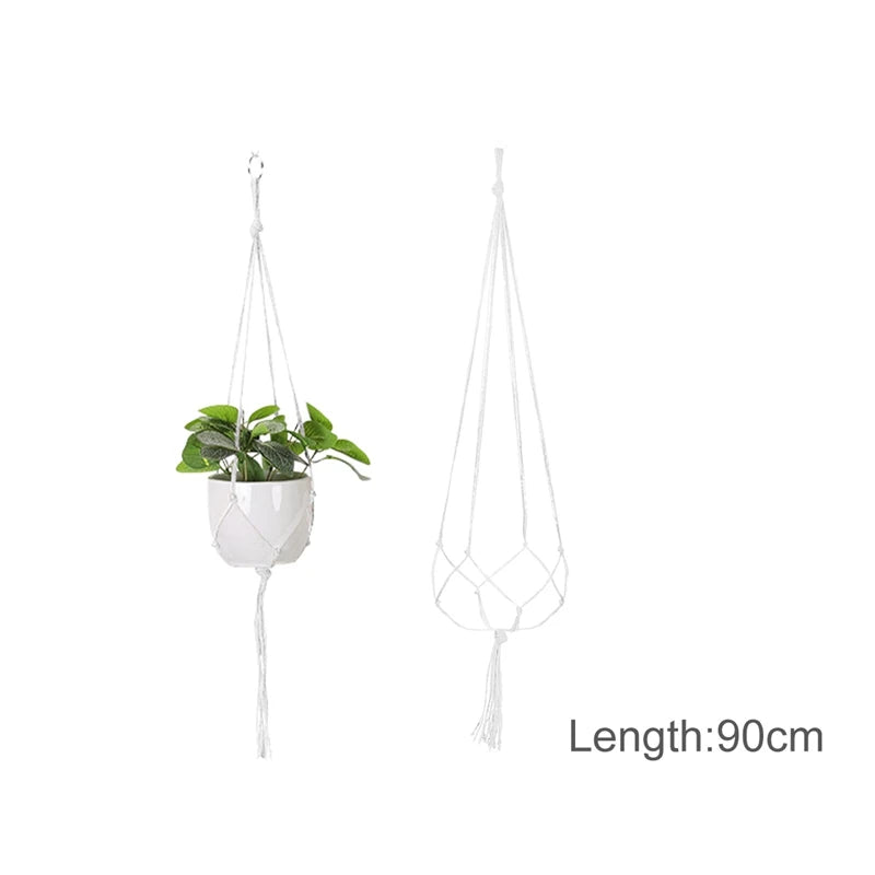 Handmade Macrame Plant Hanger – Hanging Flower Pot Planter