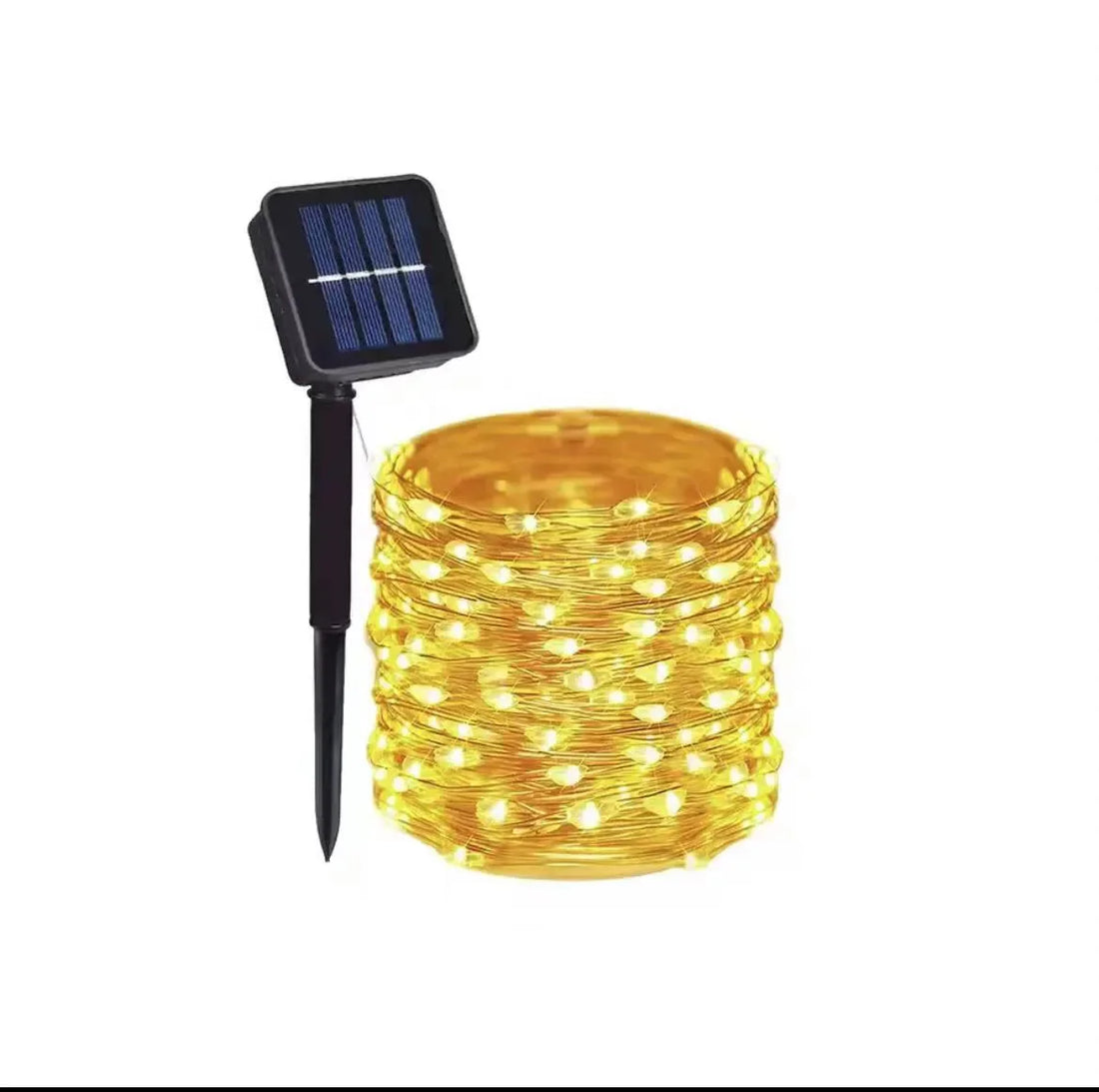 Solar Copper Wire Fairy Lights