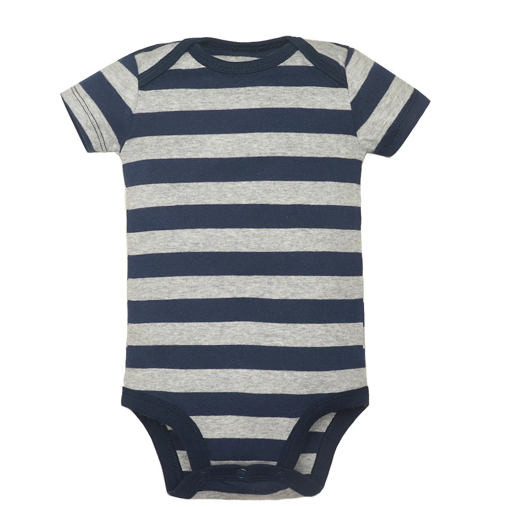 5PCS Baby Cotton Bodysuits