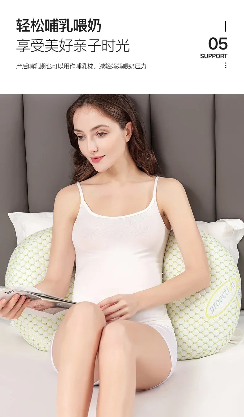 Full Body Maternity Pillow for Pregnancy Support