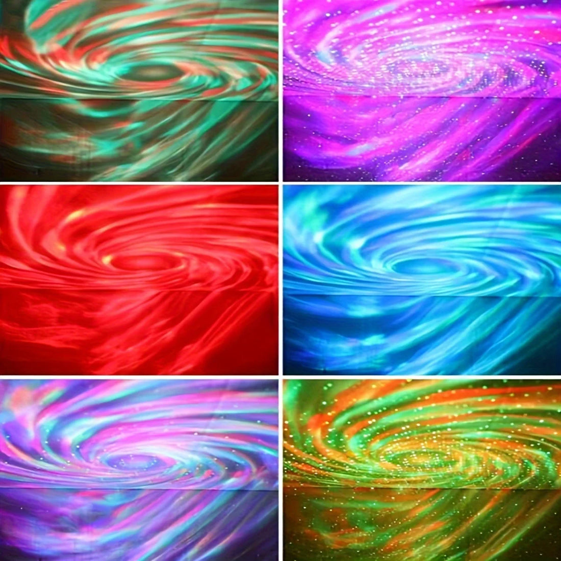 Starry Sky Galaxy Projector Lamp – LED Night Light with Remote