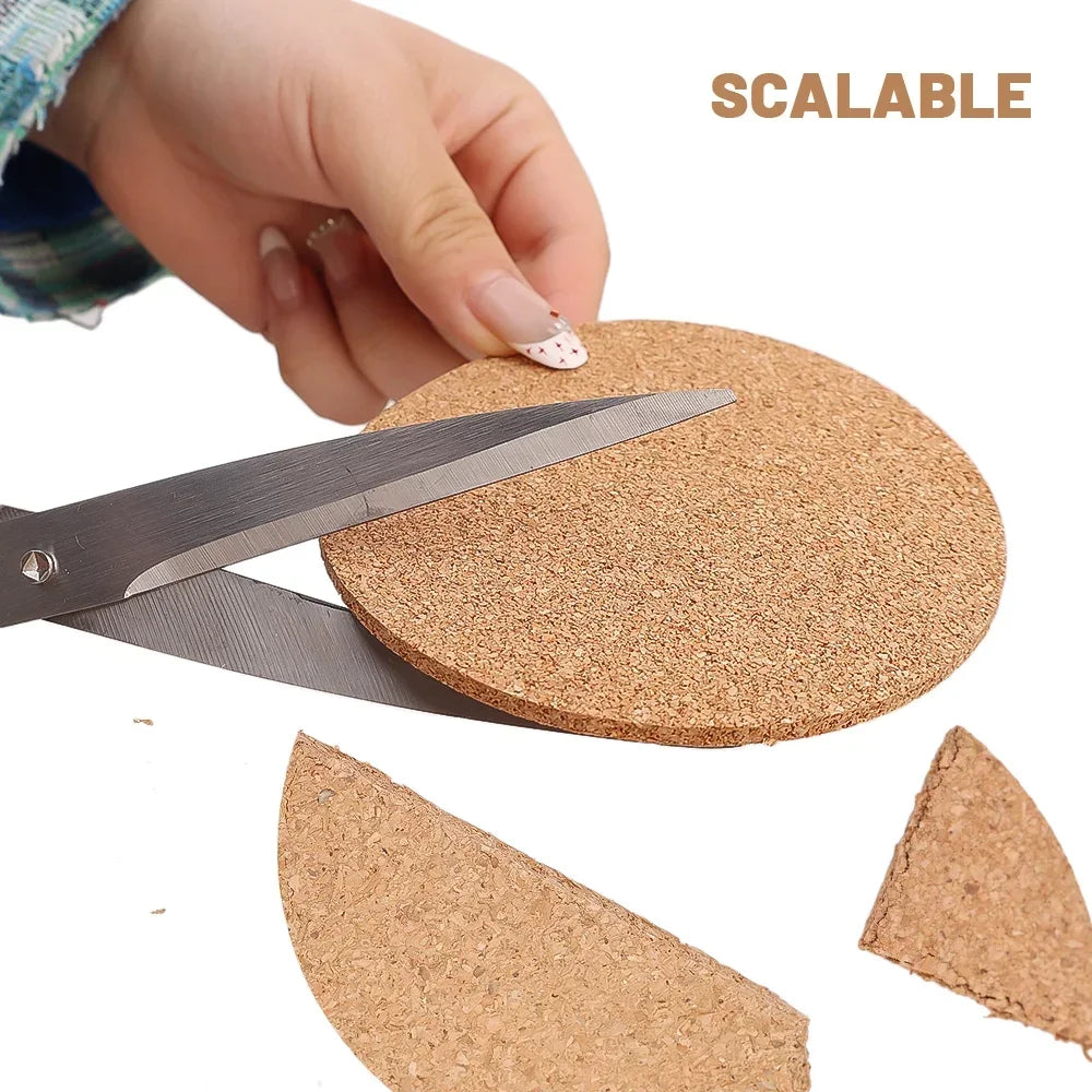 Natural Cork Coasters