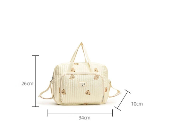 Large Mommy Diaper Bag – Shoulder & Crossbody Travel Organizer