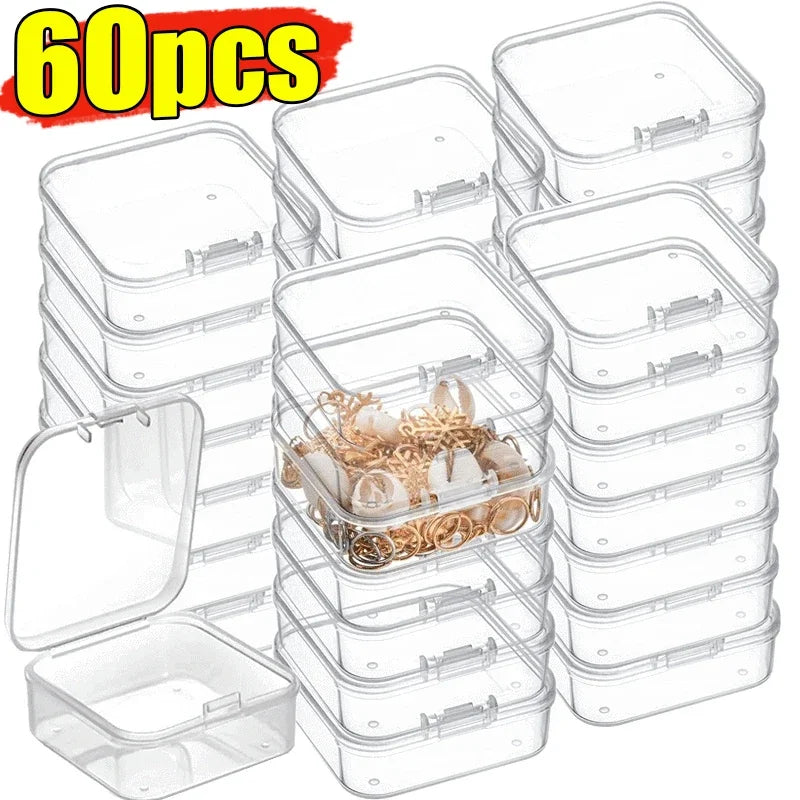 Mini Transparent Storage Boxes