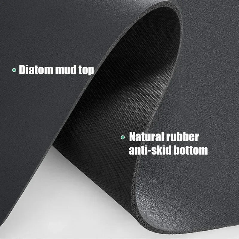 Diatomaceous Earth Coffee Machine Mat – Quick-Dry Kitchen Drain Mat