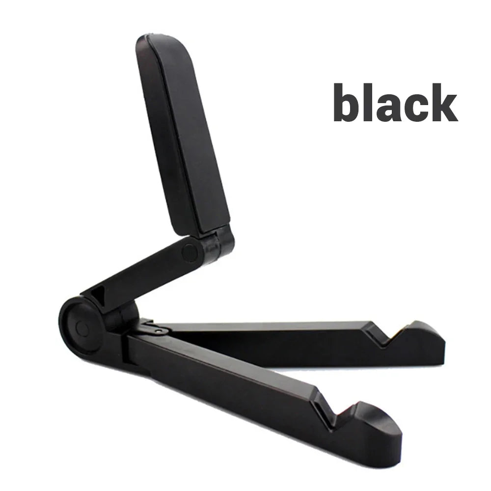 Foldable Tablet Stand Holder – Adjustable Angle, Universal for iPad & Phones