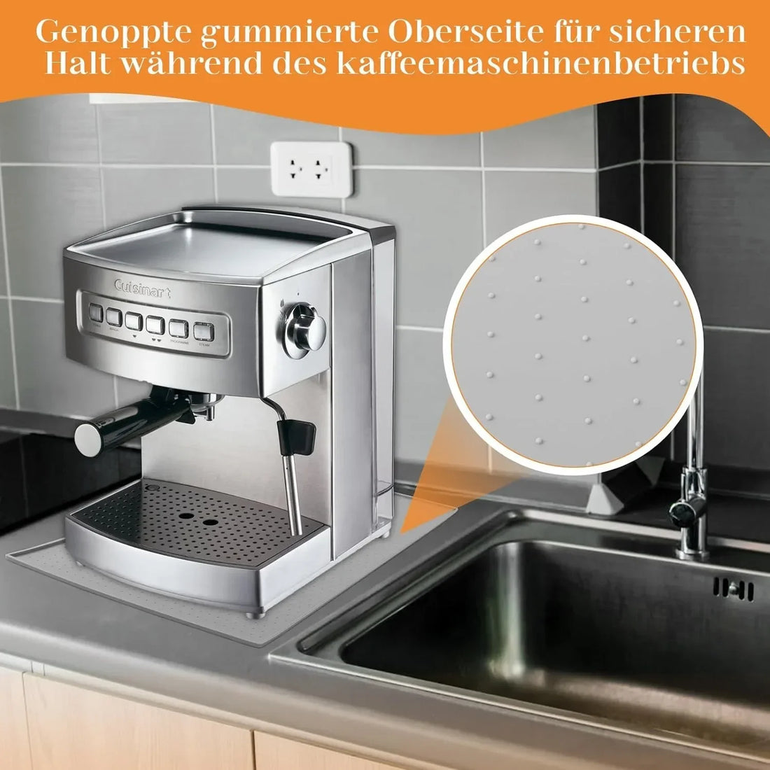 Silicone Coffee Machine Mat