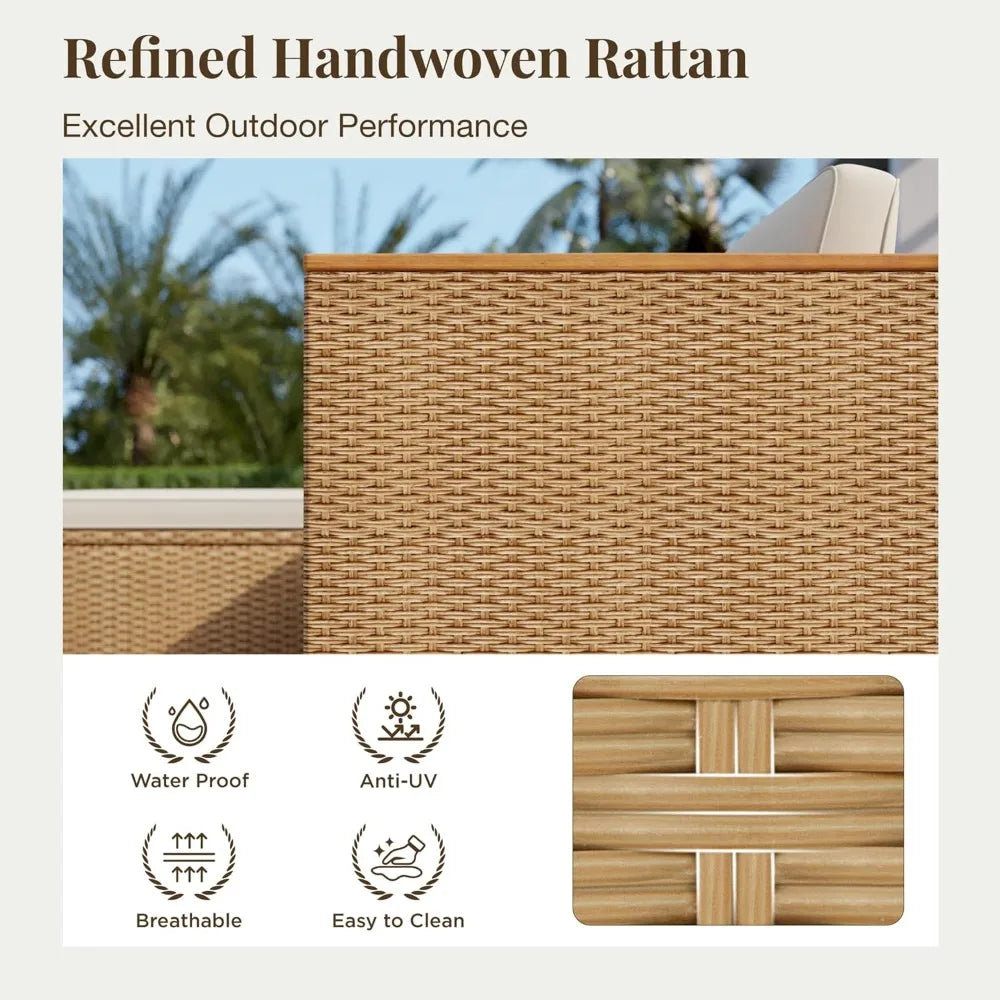 3-Piece Outdoor Patio Furniture Set