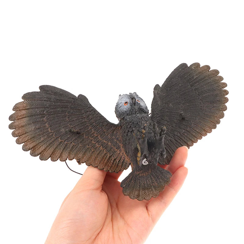 Outdoor Eagle Figurine – Hanging Bird Deterrent Decoy
