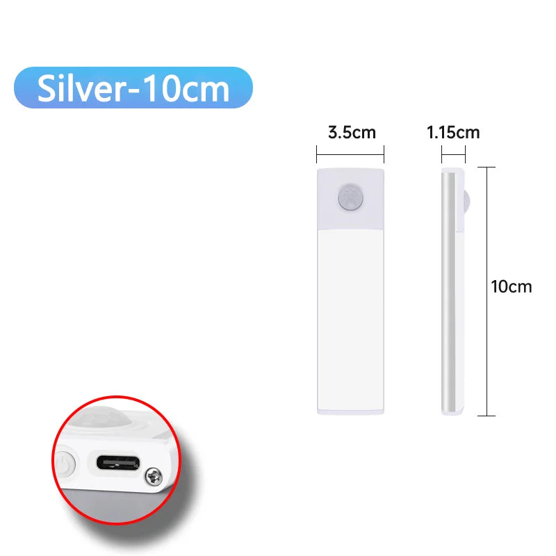USB Rechargeable Motion Sensor LED Night Light