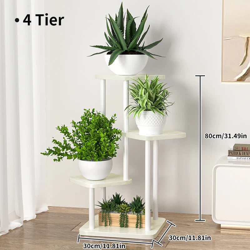 Wooden Plant Stand – 5/6/8 Layer Flower Pot Display Shelf