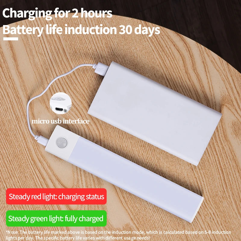 USB Rechargeable Motion Sensor LED Night Light