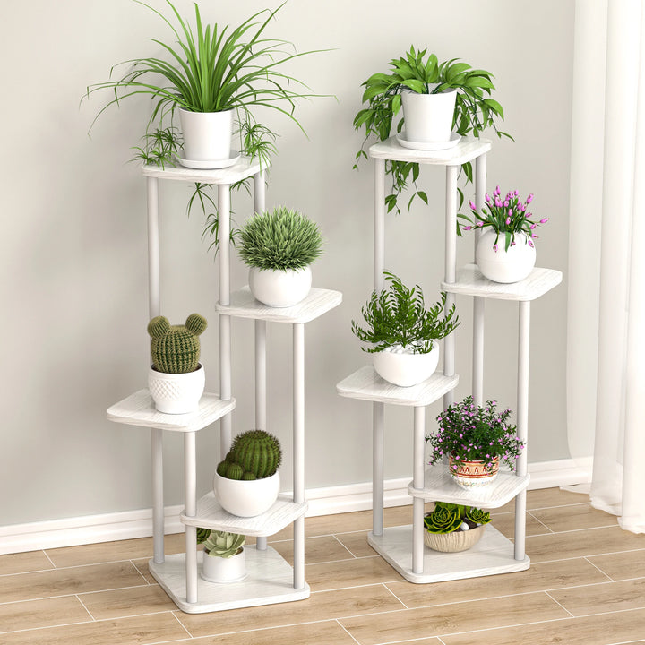 Wooden Plant Stand – 5/6/8 Layer Flower Pot Display Shelf