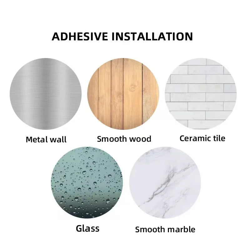 Adhesive Paper Towel Holder – Kitchen & Bathroom Tissue Dispenser