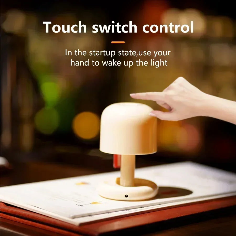 Mini Mushroom LED Night Lamp
