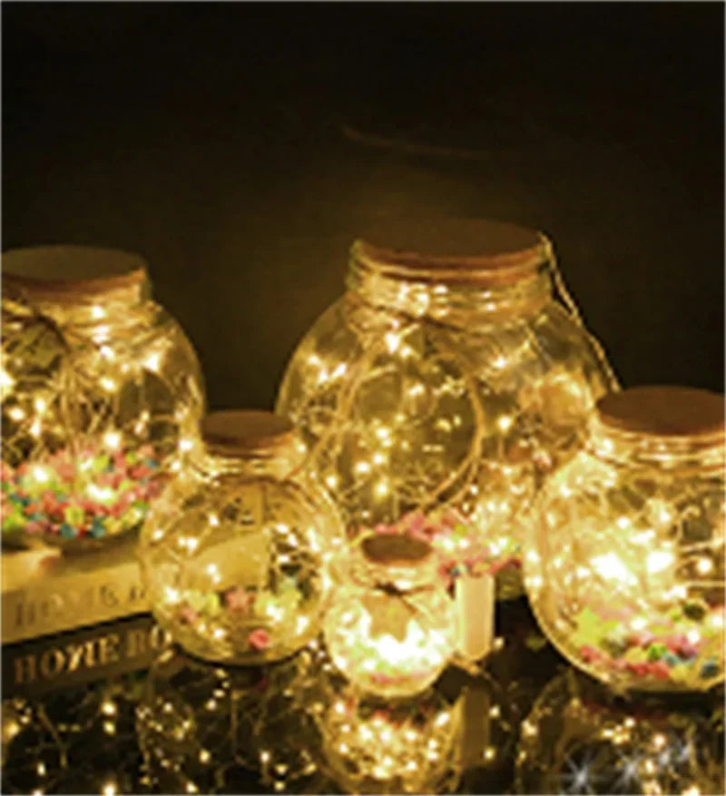 20m USB LED String Lights – Warm White Fairy Lights for Decor