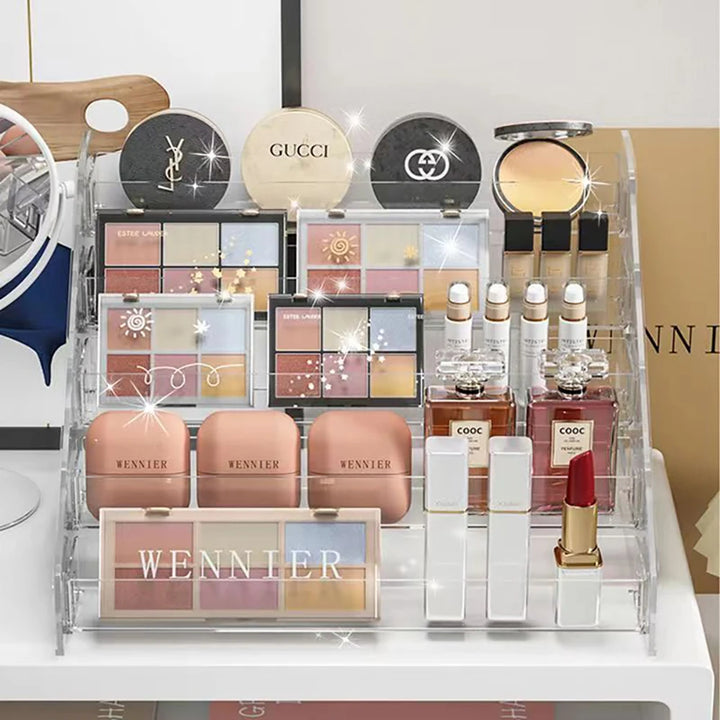 Transparent Makeup Organizer Storage Box