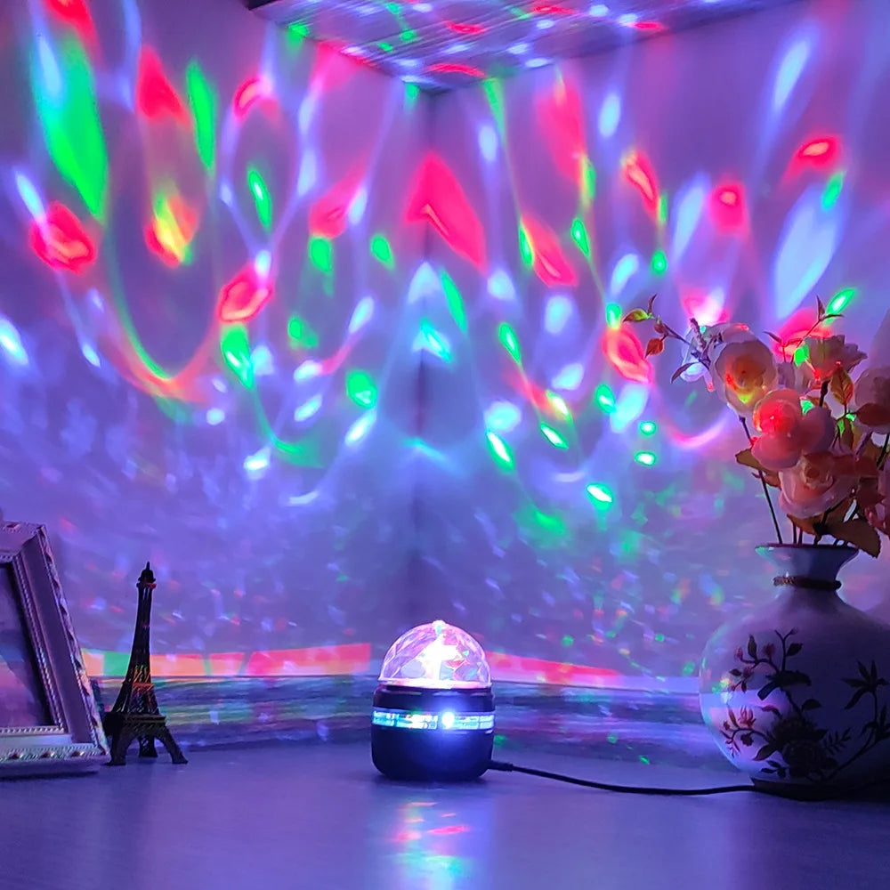 Starry Sky Galaxy Projector Lamp – LED Night Light with Remote