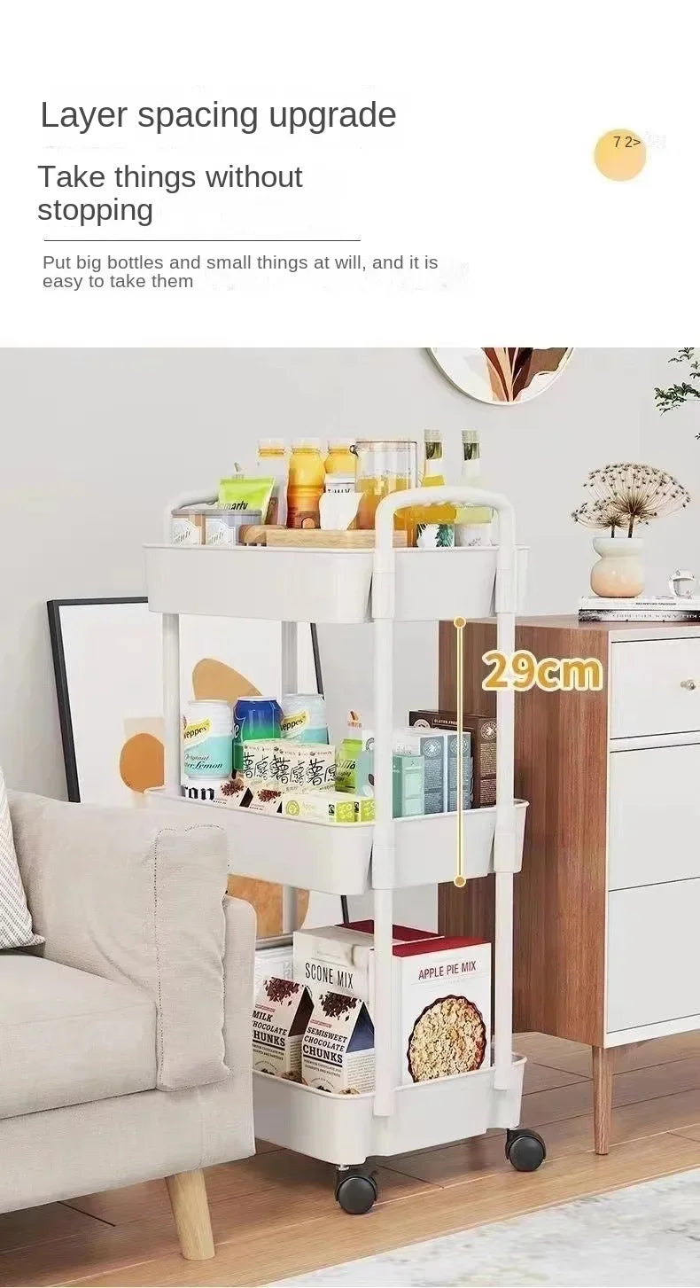 Multi-Level Mobile Storage Rack
