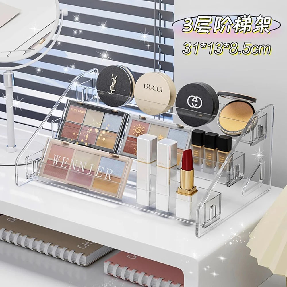 Transparent Makeup Organizer Storage Box