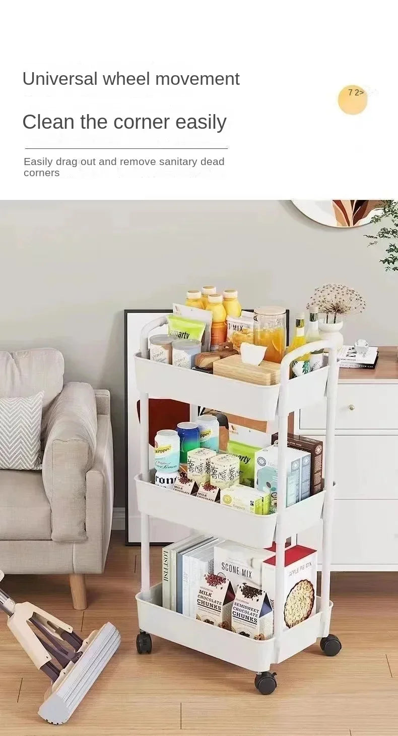 Multi-Level Mobile Storage Rack