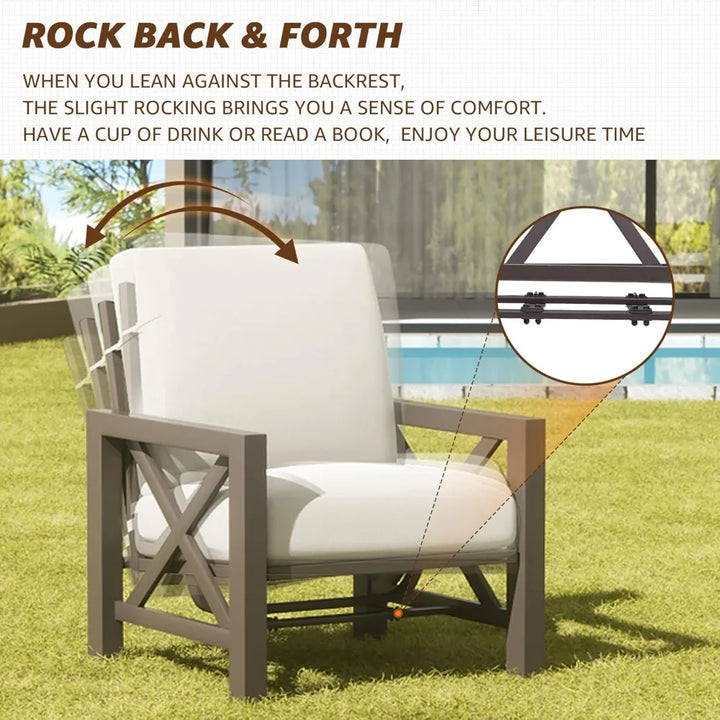 4-Piece Outdoor Patio Furniture Set