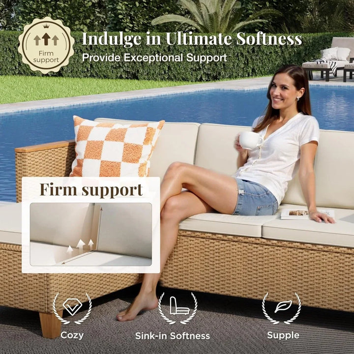 3-Piece Outdoor Patio Furniture Set