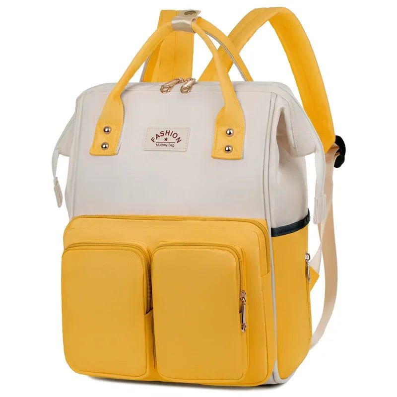 Waterproof Mommy Diaper Backpack – Large Capacity Travel Bag