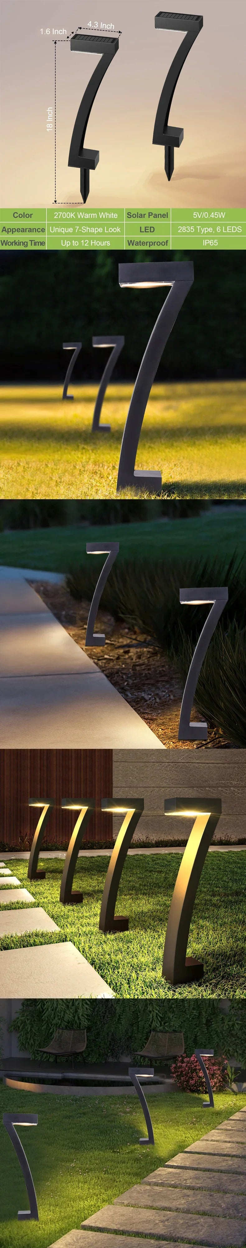 Solar LED Garden Lights