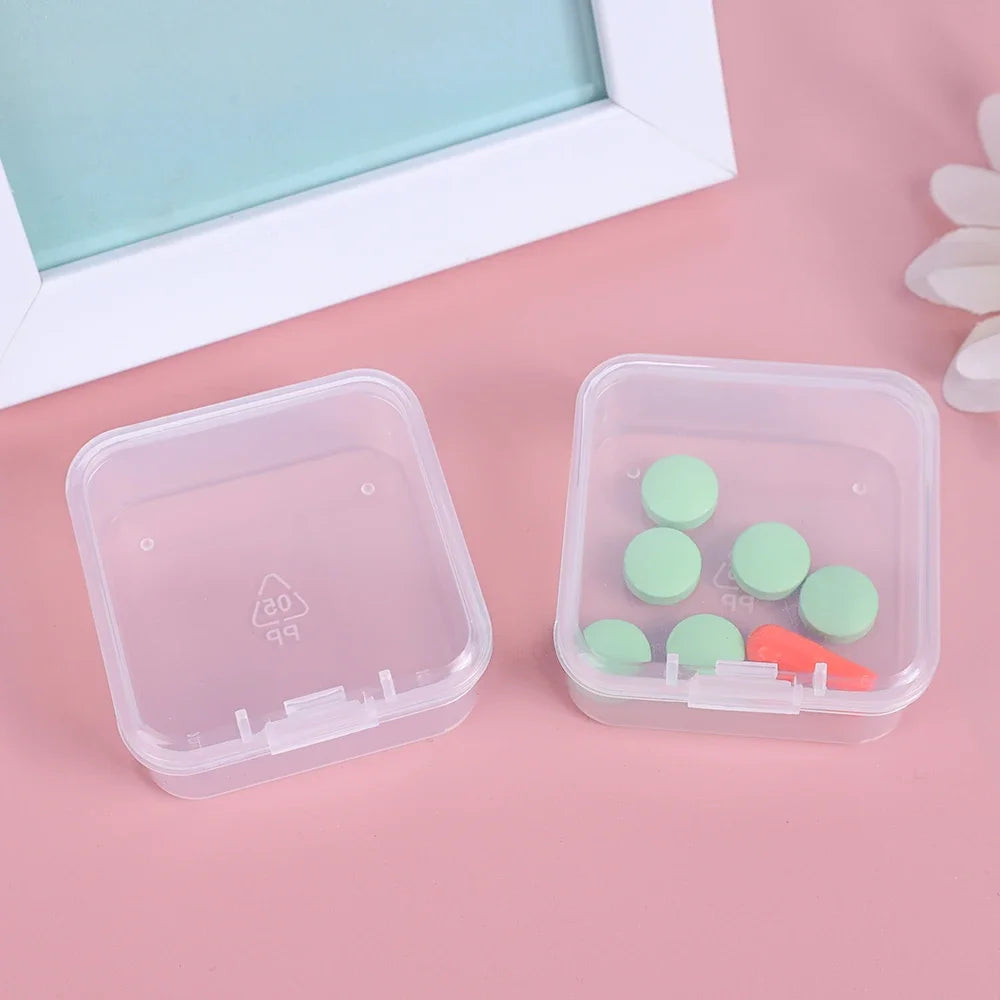 Mini Transparent Storage Boxes