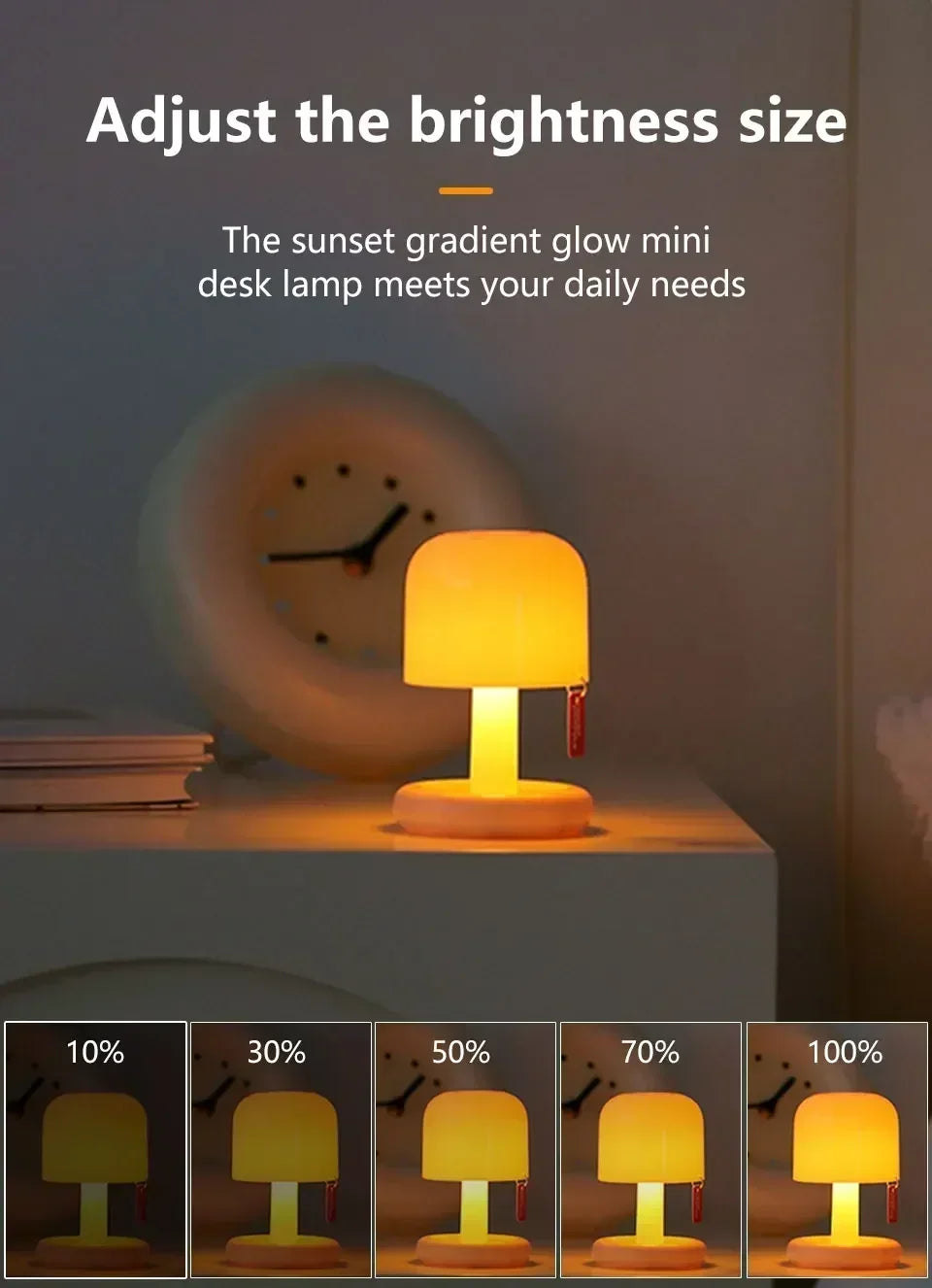 Mini Mushroom LED Night Lamp