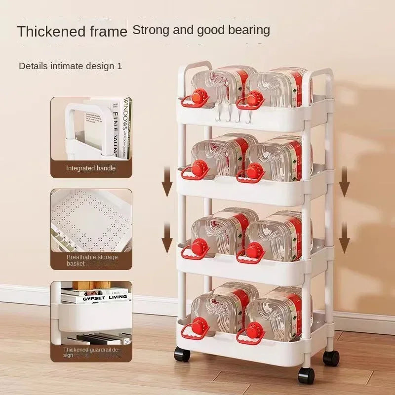 Multi-Level Mobile Storage Rack