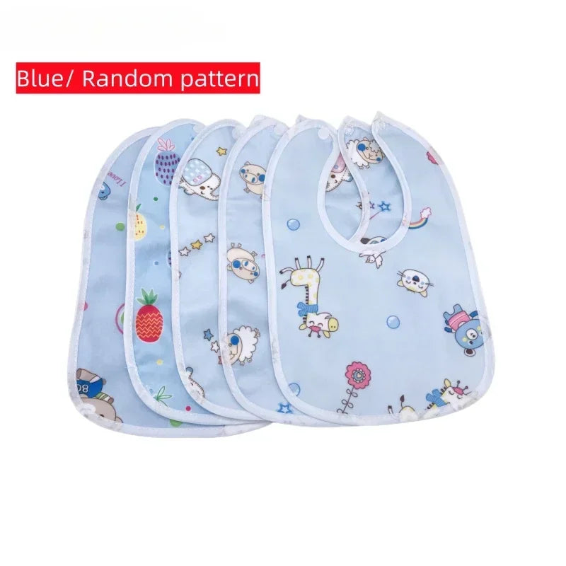 Cotton Waterproof Baby Bib – Feeding Protection for Toddlers