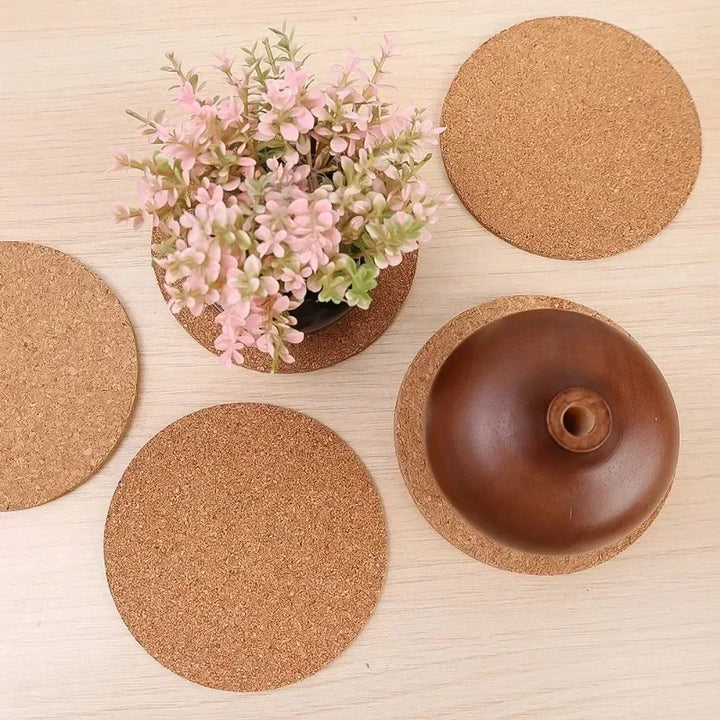 Natural Cork Coasters