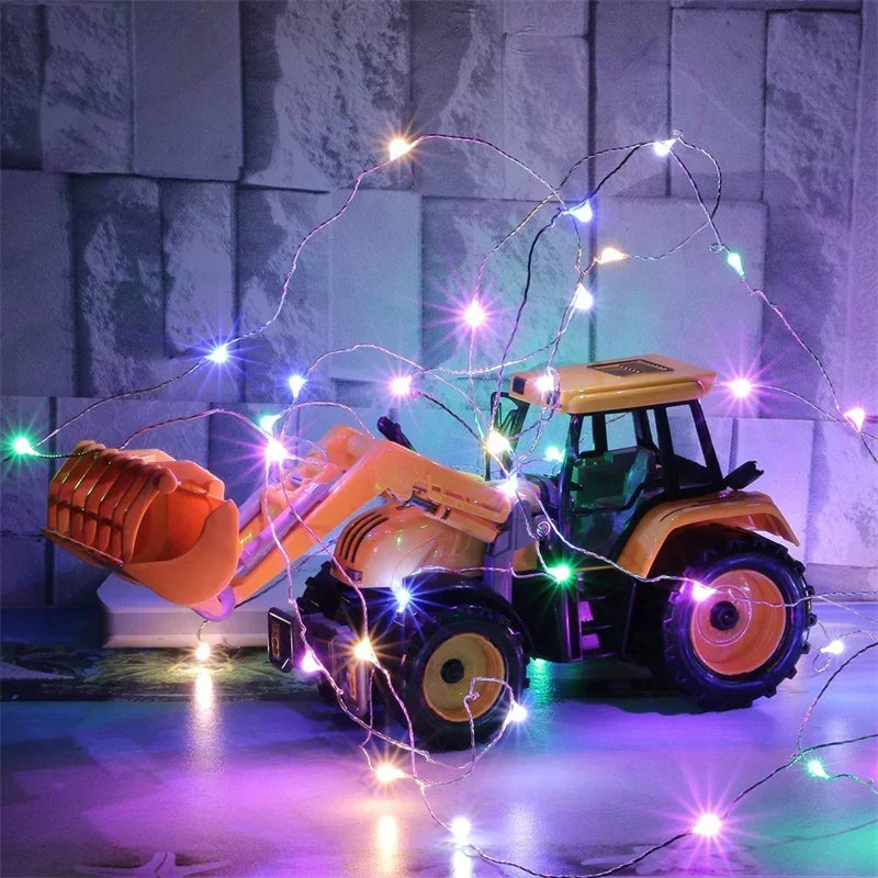 20m USB LED String Lights – Warm White Fairy Lights for Decor