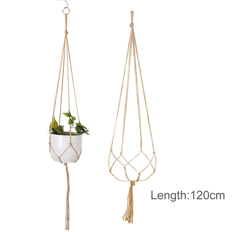 Handmade Macrame Plant Hanger – Hanging Flower Pot Planter