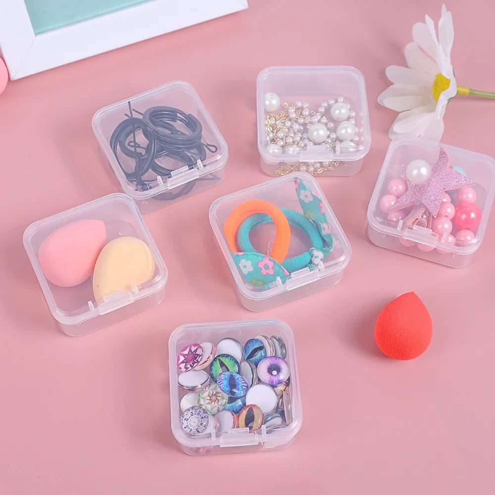 Mini Transparent Storage Boxes