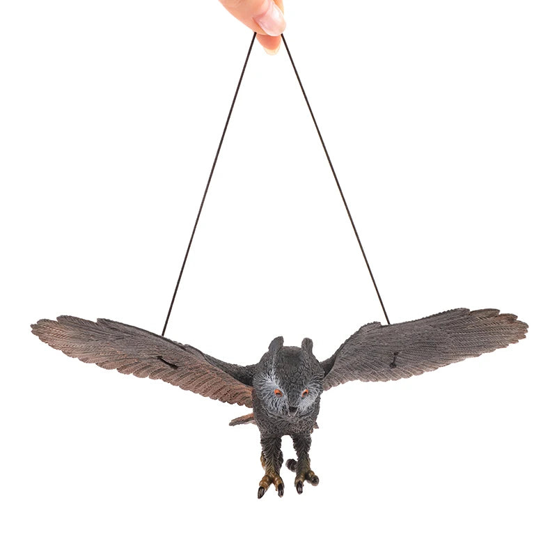 Outdoor Eagle Figurine – Hanging Bird Deterrent Decoy
