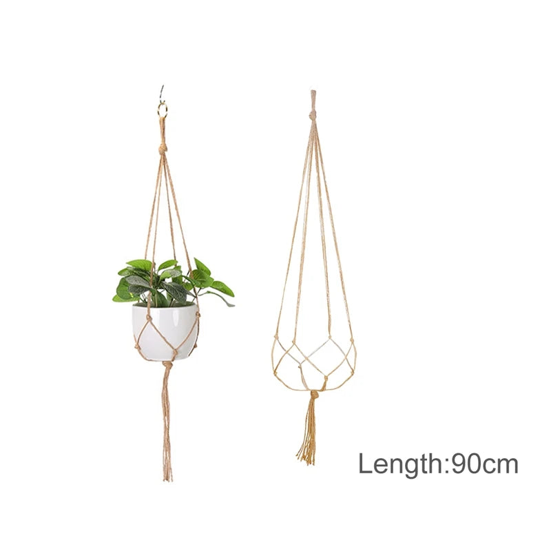 Handmade Macrame Plant Hanger – Hanging Flower Pot Planter